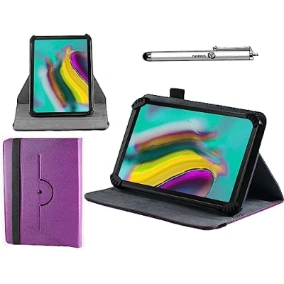 Afbeelding van Navitech Paars Hoes En Stylus Compatibel Met De DOOGEE U9 Tablet 10 inch