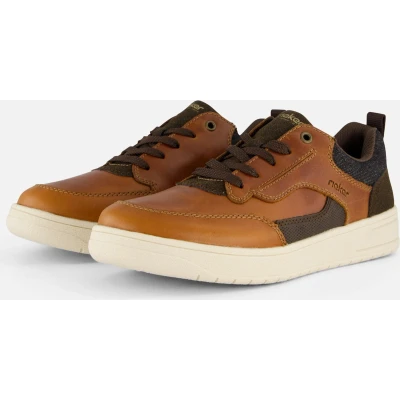 Afbeelding van Rieker Sneakers bruin Leer Heren Maat 44