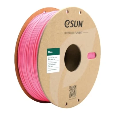 Afbeelding van eSUN PLA+ Filament 1.75mm, 3D Printer PLA Plus, Maatnauwkeurigheid +/ 0.03mm, 1kg Spoel (2.2 LBS) Print voor Printers, Roze