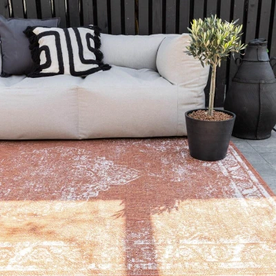 Afbeelding van Buitenkleed Sage Roest dubbelzijdig EVA Interior 280 x 380 cm (XXL)