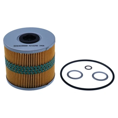 Afbeelding van DENCKERMANN A210390 Oliefilter Filter insert AUDI: A8 D2 (4D2, 4D8) 4.2 quattro, 3.7, 3.7 S8 quattro 1994 1999