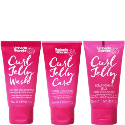 Afbeelding van Umberto Giannini Curl Jelly Mini Trio 3x50ml