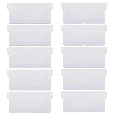Afbeelding van verticale jaloeziegewichten, 10 stuks jaloezieën, latten, vervangende reservebodem, gewichten, lamellen, jaloezie accessoires voor ramen zonder jaloezieketting, wit 100