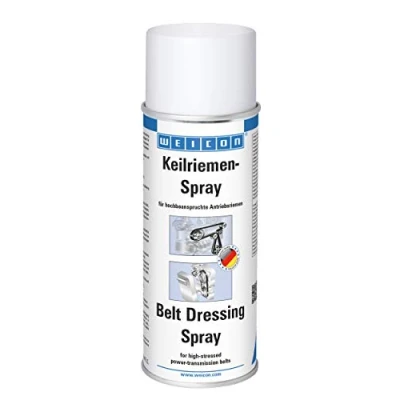 Afbeelding van WEICON V snaar spray 400ml voor hoogbelaste aandrijfriemen