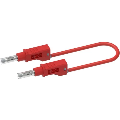 Afbeelding van Electro PJP 2217/600V CD1 50R Meetsnoer Bananenstekker 0.50 m Rood 1 stuk(s)