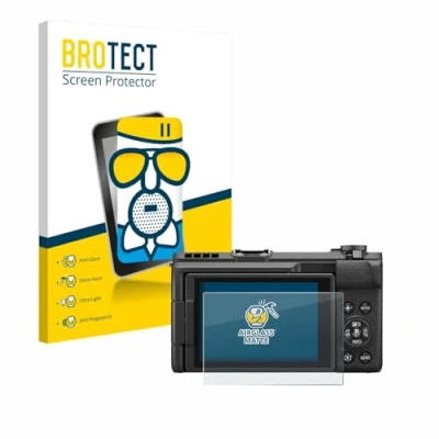 Afbeelding van BROTECT Screenprotector voor Canon PowerShot V1 Folie Beschermfolie Beschermglas matte