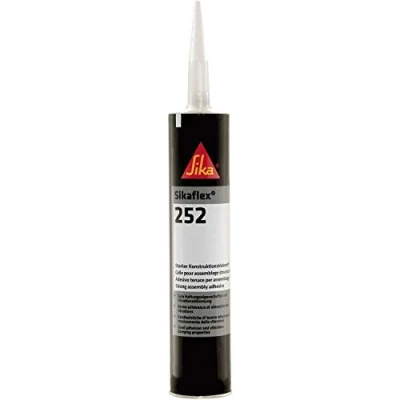 Afbeelding van Sikaflex 252 300 ml, zwart, patroon