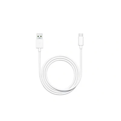 Afbeelding van OPPO SuperVooc USB type C kabel, ultrasnel opladen, 1 meter wit