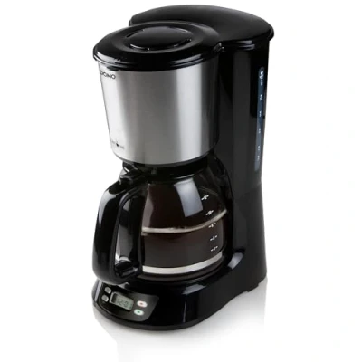 Afbeelding van DOMO DO1065K Koffiezetapparaat 1,5 L timer display