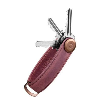 Afbeelding van Orbitkey Premium Leather 2.0 Keyholder mulled wine