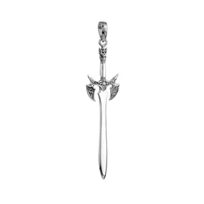 Afbeelding van Kuzzoi Hanger silvercoloured, Heren, Maat: One Size, Silver coloured