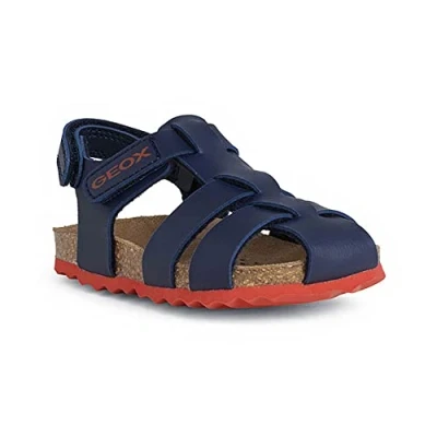 Afbeelding van Geox Sandalen voor kinderen, Maat: 20, Navy/red Kunststof
