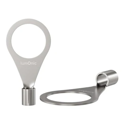 Afbeelding van Lumonic 25x crimp terminals blank 1,5 2,5mm² I M10 ongeïsoleerd kabelschoenen M10, buisvormige kabelschoen 1,5mm2 2,5mm2 oogje, crim