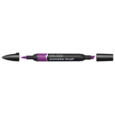 Afbeelding van Winsor and Newton BrushMarker Plum V735 Brush Markers