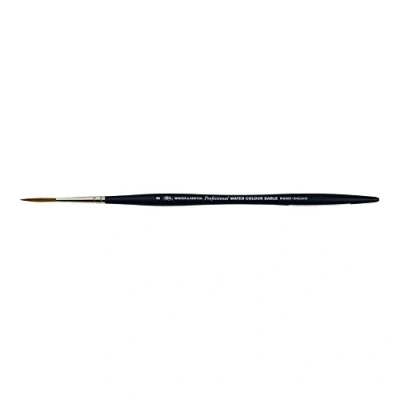 Afbeelding van Winsor &amp; Newton 5069003 Sable aquarelpenseel van Kolinski voor uitstekende verfcapaciteit, veerkracht en uiterste nauwkeurigheid Rigger Nr. 3 2,1 mm lange Steel