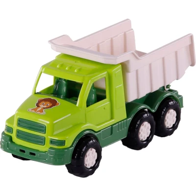 Afbeelding van Cavallino Toys Torpedo Kiepvrachtwagen Groen, 26,5cm