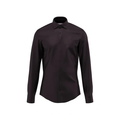 Afbeelding van Seidensticker Zakelijk herenhemd slim fit gemakkelijk te strijken Kent kraag lange mouwen 100% katoen, zwart, 42