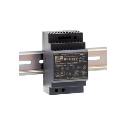 Afbeelding van Meanwell dinrail 12v 0 4 5a hdr 60 12