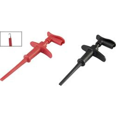 Afbeelding van VOLTCRAFT MSK 118 Grijpklem Stekker 4 mm CAT III 1000 V, IV 600 V Zwart, Rood