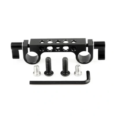 Afbeelding van 15mm Dula Rod Clamp for Rail Block,NICEYRIG with 1/4&quot; 20 Standard Thread Camera Shoulder Rig Cage DSLR