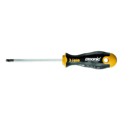 Afbeelding van Felo, Schroevendraaiers, ergonic Torx schroevendraaier T 10. rond blad (Pin torx)