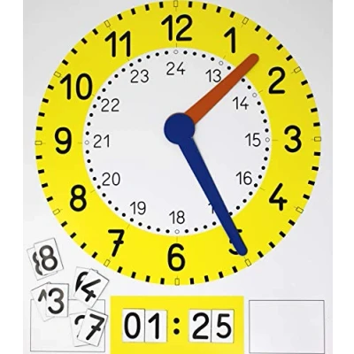 Afbeelding van WISSNER 090110.000 Actief leren Magnetisch horloge, meerkleurig