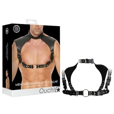 Afbeelding van Men&#039;s Harness with Collar One Size