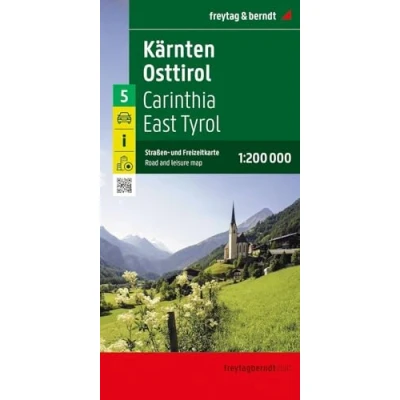 Afbeelding van CARINTHIE TIROL EST (5): 1:200,000 scale: OE 5