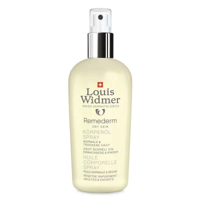Afbeelding van Louis Widmer Remederm Lichaamsolie Spray (geparfumeerd) (150ML)