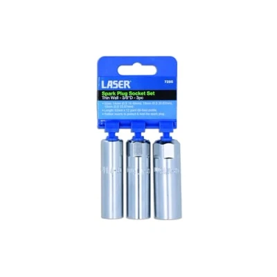 Afbeelding van Laser 7295 Dunwandige bougiedopsleutelset 3/8 inch D, 3 delig