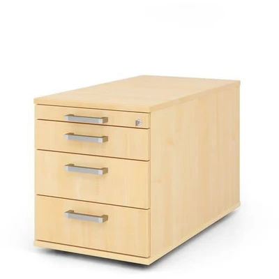 Afbeelding van Ladeblok 3 Lades Verrijdbaar Esdoorn 42,8 x 80 51,2 cm Signa Tc30 CE