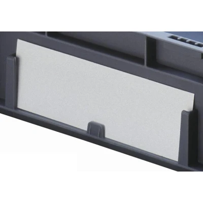 Afbeelding van LA KA PE Etiket wit voor transport stapelkratten B. 210 mm 50 stuks E74