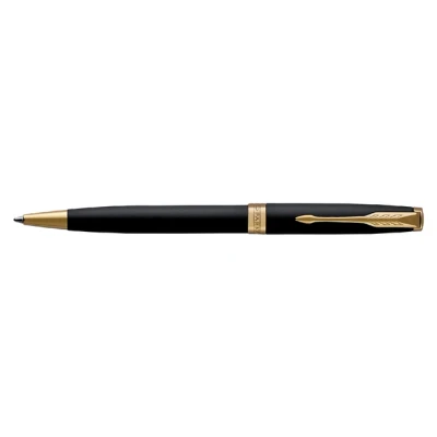 Afbeelding van Parker Sonnet Matte Black GT Balpen Kleur: Zwart De Vulpenwereld