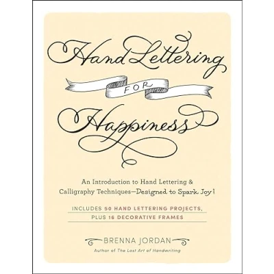 Afbeelding van Hand Lettering for Happiness: An Introduction to &amp; Calligraphy Techniques―Designed Spark Joy!