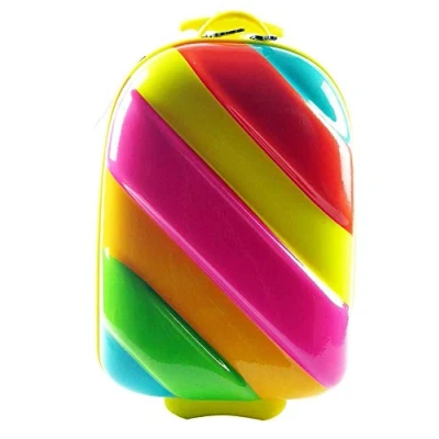 Afbeelding van Bouncie Rainbow Kindertrolley, kinderbagage, reiskoffer, 20 liter, kleurrijk, Meerkleurig, 40 cm, kinderbagage