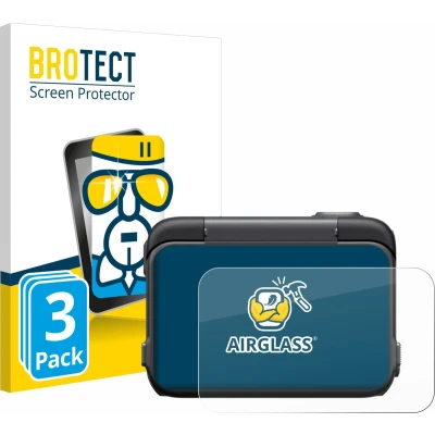 Afbeelding van BROTECT Glas Screen Protector voor Insta360 Ace Pro (3 Stuks) Schermbeschermer [9H Hardheid, Beschermglas Folie niet Gehard Glas]