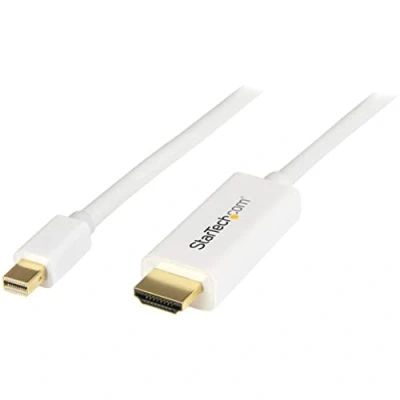 Afbeelding van StarTech.com Mini DisplayPort naar HDMI converterkabel 2 m 4K wit