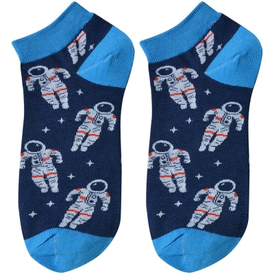 Afbeelding van Clayre &amp; Eef Grappige Sokken one size Blauw Polyester Astronaut