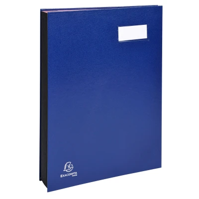 Afbeelding van Handtekenmap DIRECTIE 18 Ind. Blauw
