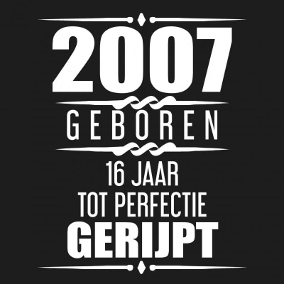 Afbeelding van 2004 Geboren 16 Jaar Tot Perfectie Gerijpt