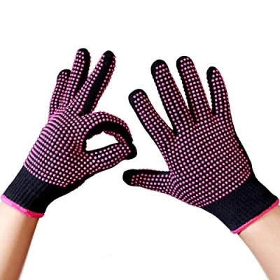 Afbeelding van Surenhap Hittebestendige handschoen, professionele stijltang, accessoires voor haarstyling, krultang, krullen en haar