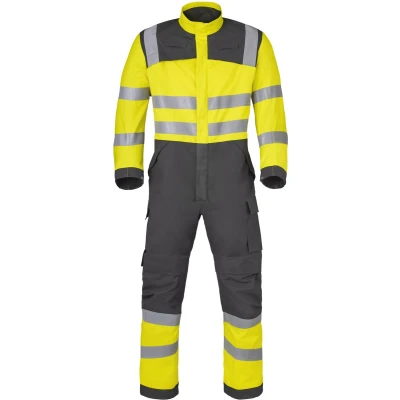 Afbeelding van Havep 20433 Overall Multi Protector+ Houtskool Fluo Geel Maat 44