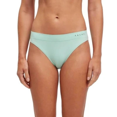 Afbeelding van FALKE Dames basislaag ondergoed Warm W BR functioneel materiaal sneldrogend 1 stuk, groen (Jade 7439) nieuw milieuvriendelijk, S