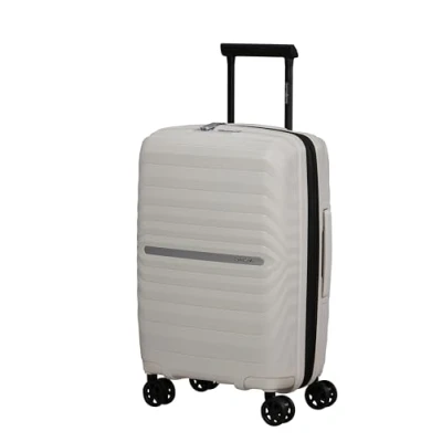 Afbeelding van Samsonite Neo Flux Spinner S Slim, uitbreidbare handbagage, 55 cm, 39/45 L, beige (warm neutraal)