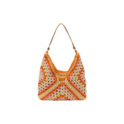 Afbeelding van IZIA HOBO Handtas, Dames, Maat: One Size, Orange
