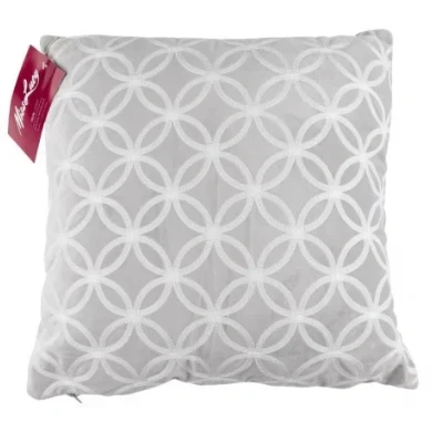 Afbeelding van Miss Lucy Felpa sierkussenhoes 40 x cm Licht grijs