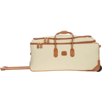 Afbeelding van Bric&#039;s Firenze Holdall with Wheels 72 cream Reistas