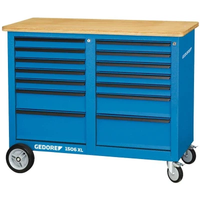 Afbeelding van Gedore Verrijdbare Werkbank, 1,25 M Breed, Met 14 Laden 1506 XL 2511