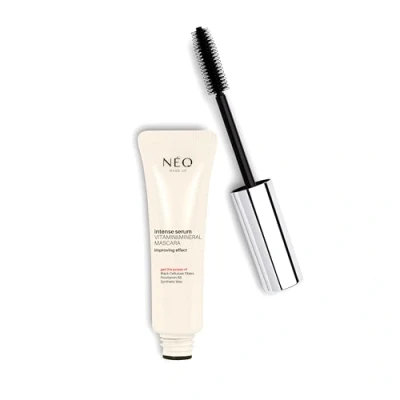 Afbeelding van NEO MAKE UP INTENSE SERUM VITAMIN&amp;MINERAL MASCARA Intensief herstellende wimpermascara met provitamine B5, vitamine E en C zwart 9 ml