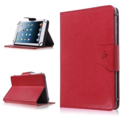 Afbeelding van 7 inch tablet hoes rood universeel